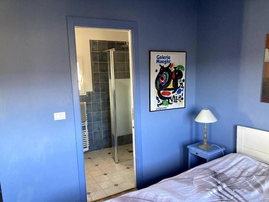 Agreable Chambre D'Hotes Avec Vue Sur Les Collines Lejlighed La Colle-sur-Loup Eksteriør billede