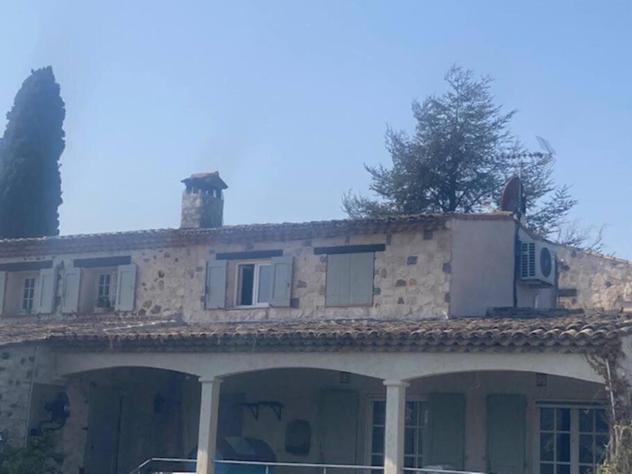 Agreable Chambre D'Hotes Avec Vue Sur Les Collines Lejlighed La Colle-sur-Loup Eksteriør billede