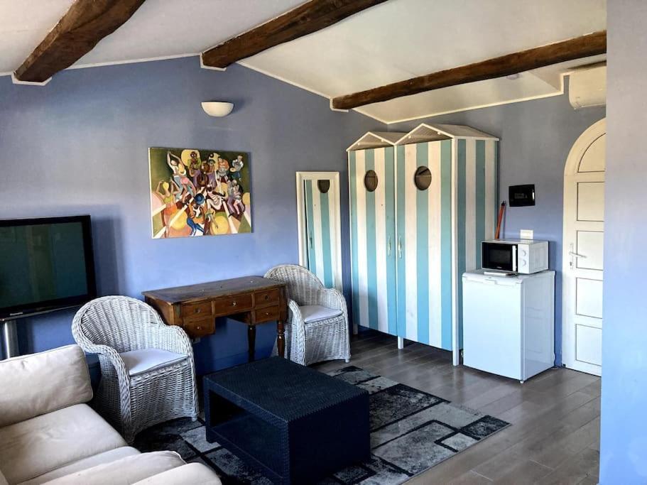 Agreable Chambre D'Hotes Avec Vue Sur Les Collines Lejlighed La Colle-sur-Loup Eksteriør billede